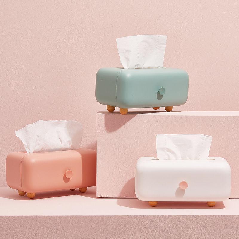 

Storage Bottles & Jars Paper Towel Box Home Living Room Drawer Desktop Napkin Tissue Bathroom Roll