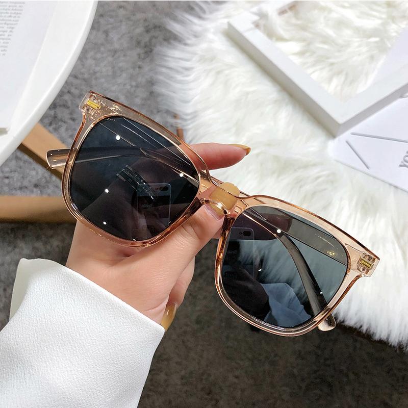 

Sunglasses Fashion Trendy Polarized Square Ladies Vintage Style Shades For Women Luxury Designer Goggle Eyewear UV400, White;black