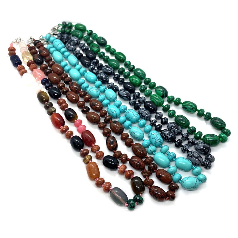 

Other Natural Stone Gold Sandstone Malachite Lapis Lazuli Polygonal Beads Abacus Charm Necklace Bracelet Jewelry Making Supplies