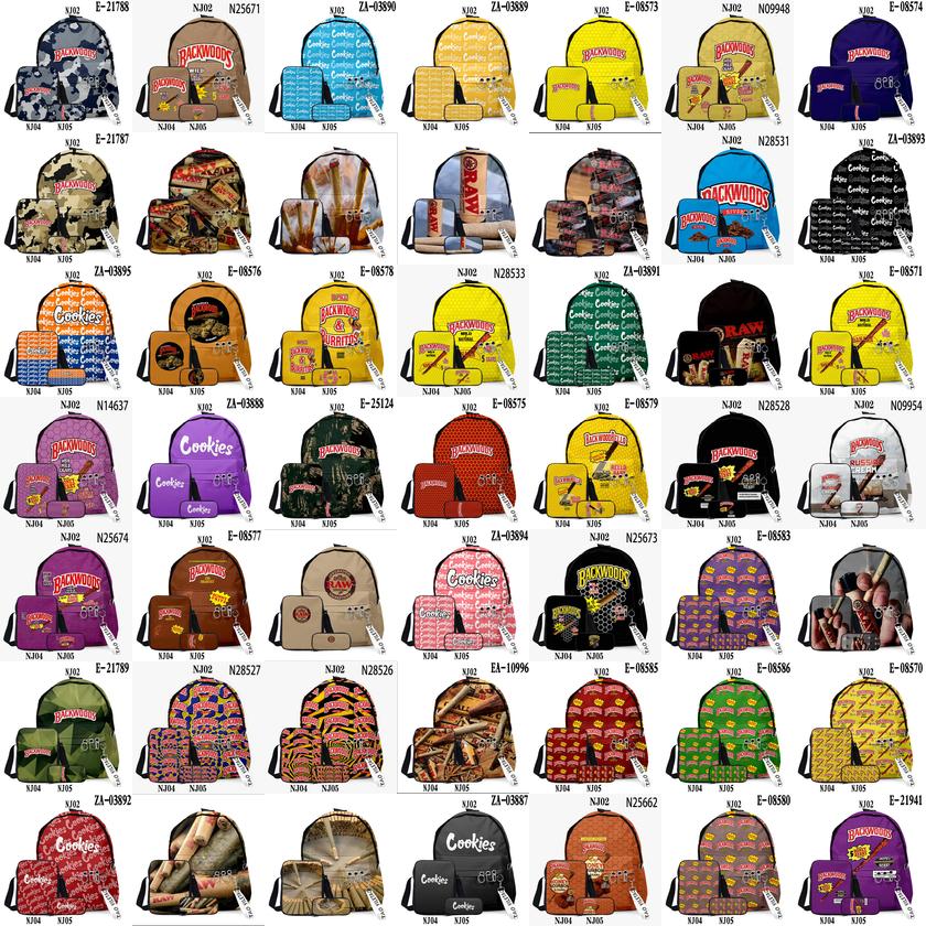 

3d Backwoods Backpacks 3pcs/set Lady Infantry Packs Student College Schoolbags Mens Blanket Roll Purple Teenager Knapsacks Waterproof qylIXt, Customize