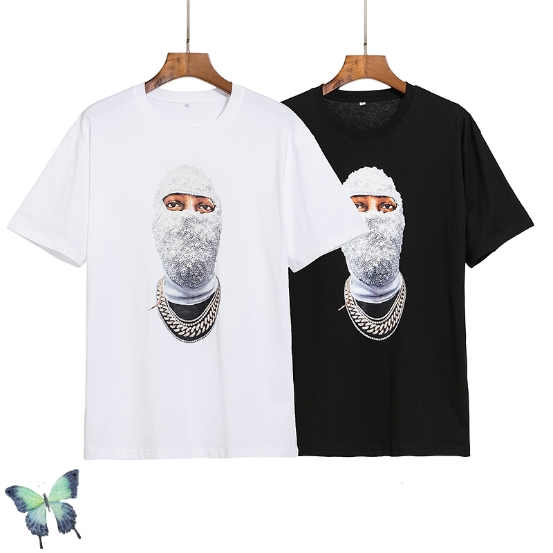 

New Ih 2021 Nom Uh Nit Summer t Shirt Mask Men Hip Hop High Quality Streetwear T-shirt Jpoi UG6S, Black