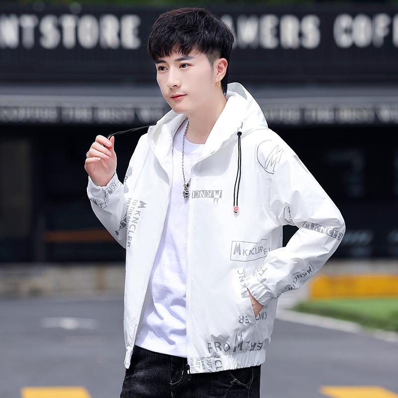 

Men's Jackets 2021 Fall Hoodie Jacket Men Clothing Streetwear Harajuku Mens Coats Y2k Long Sleeve Plus Size Tops Fashion Print Clothes, Black
