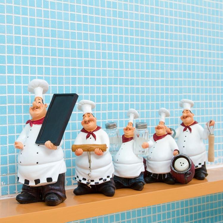 

Decorative Objects & Figurines American Country Retro Chef Functional Decoration Home Restaurant Bar Cafe Fashion Ornament Furnishing