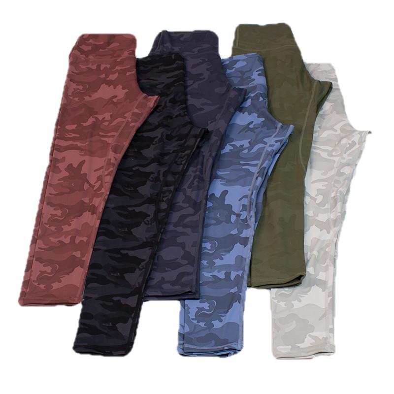 

Align Active Sets Yoga Outfit Women Camouflages Camo Tight High Waist Leggings Sport Fitness Woman Workout Leggins Ladies lululemens women