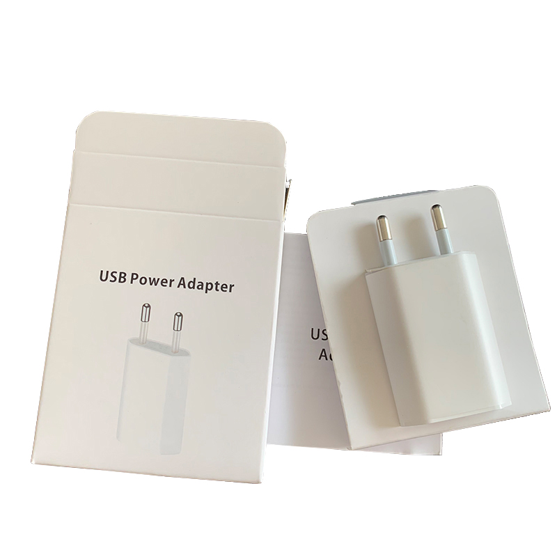 

Original OEM Quality 5V 1A US EU AC USB Wall Charger Travel Adapter For iPhone XS XR 7 Plus 6 6S 5S with package