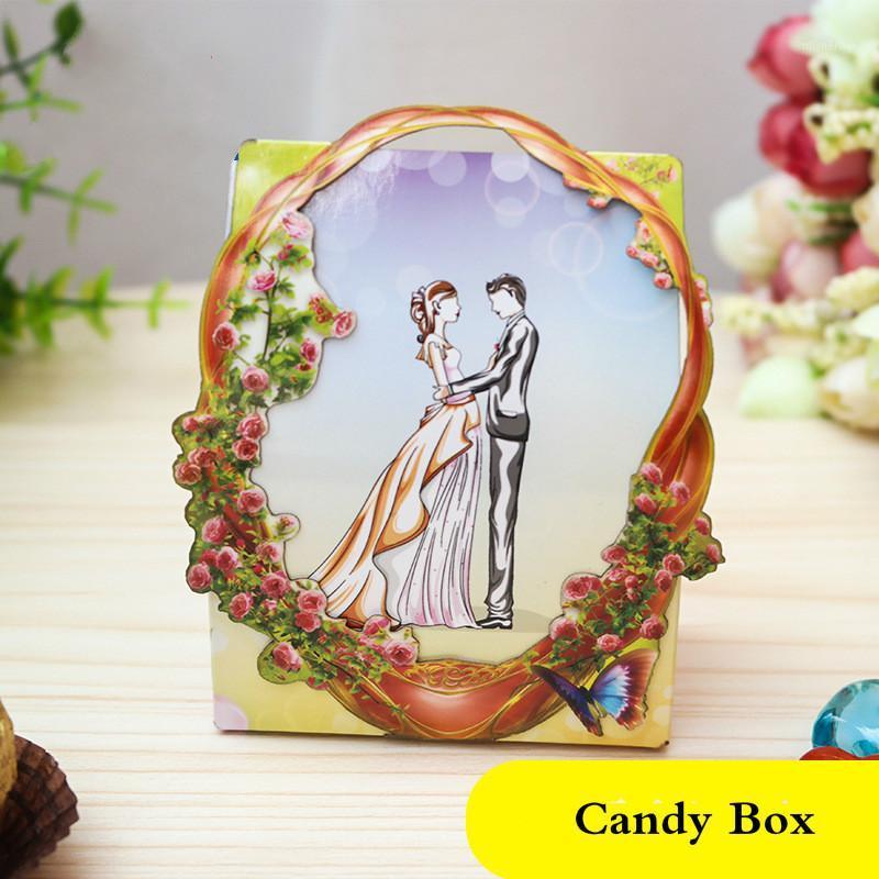 

Gift Wrap 25pcs Creative Wedding Candy Packaging Box