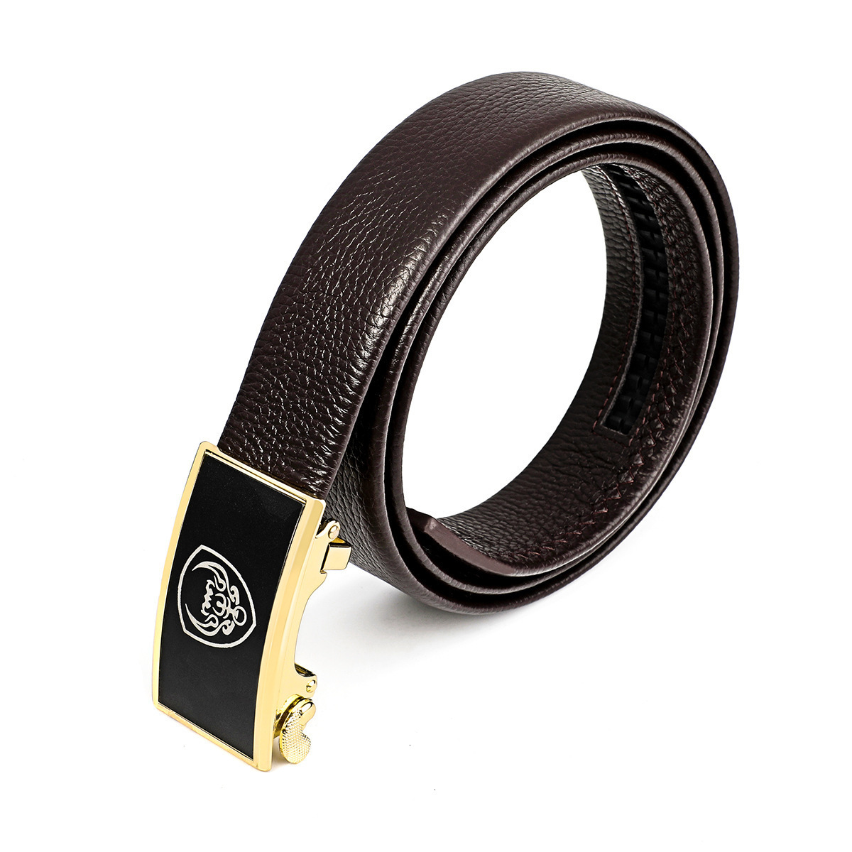 

belts genuine alloy automatic bule belts ide, with cow leather on the for casual men's, Black;brown