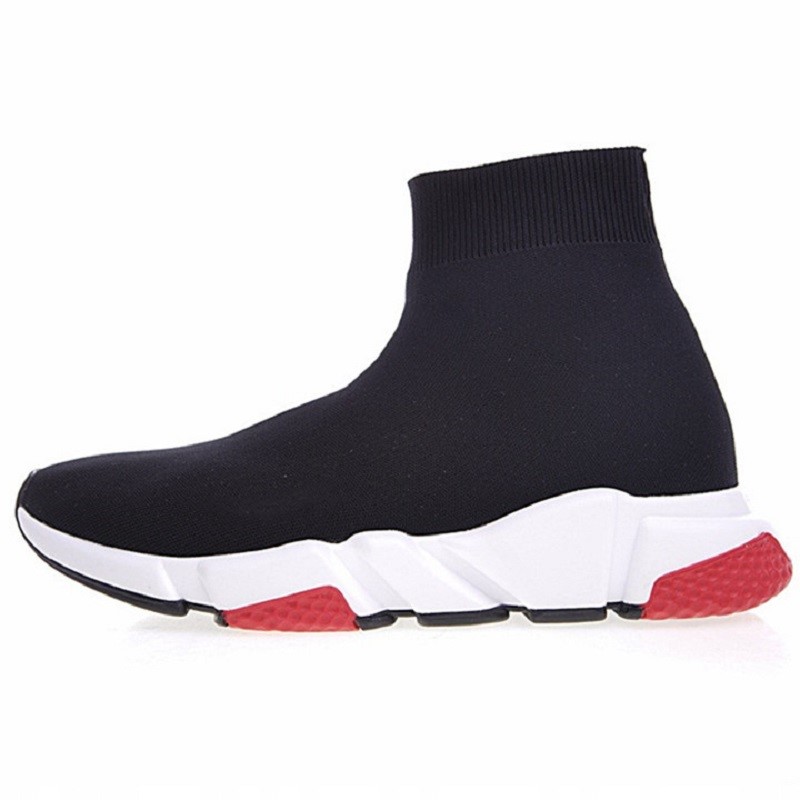 

Shipped ASAP] designer men womens speed trainer sock boots socks boots casual shoes shoe runners runner sneakers 36-45 #2021#, Black
