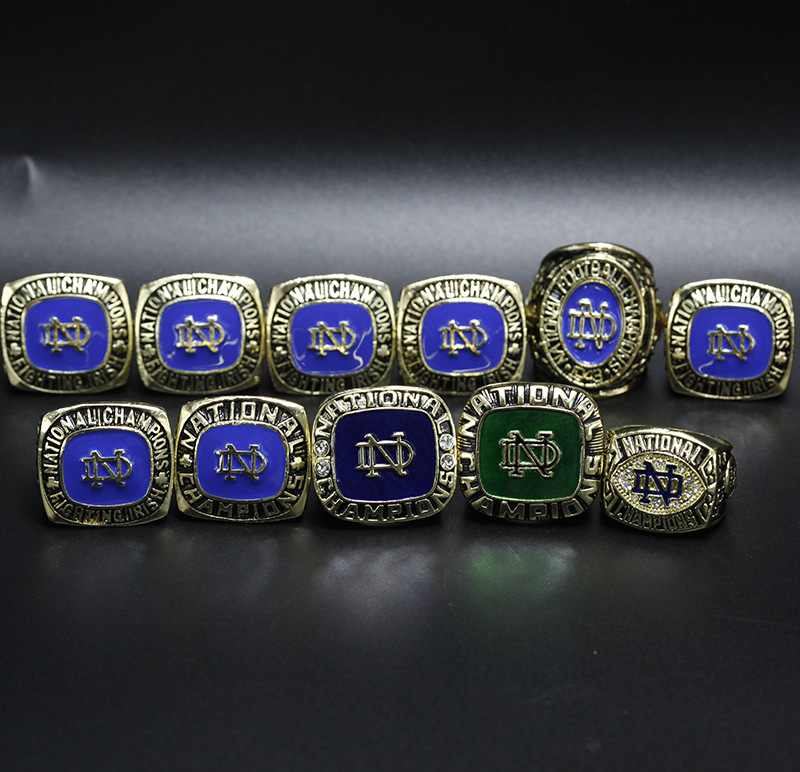 

11pcs ring Notre Dame Major League Championship Ring Set