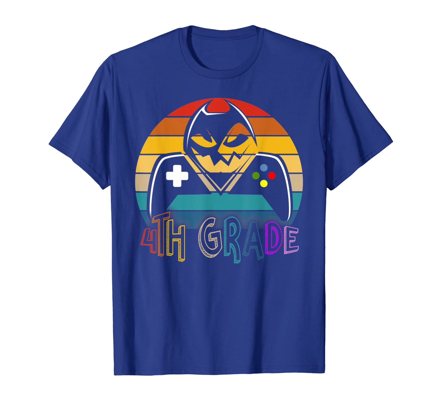

4th grade gamer shirt back to school first day boys girls, White;black
