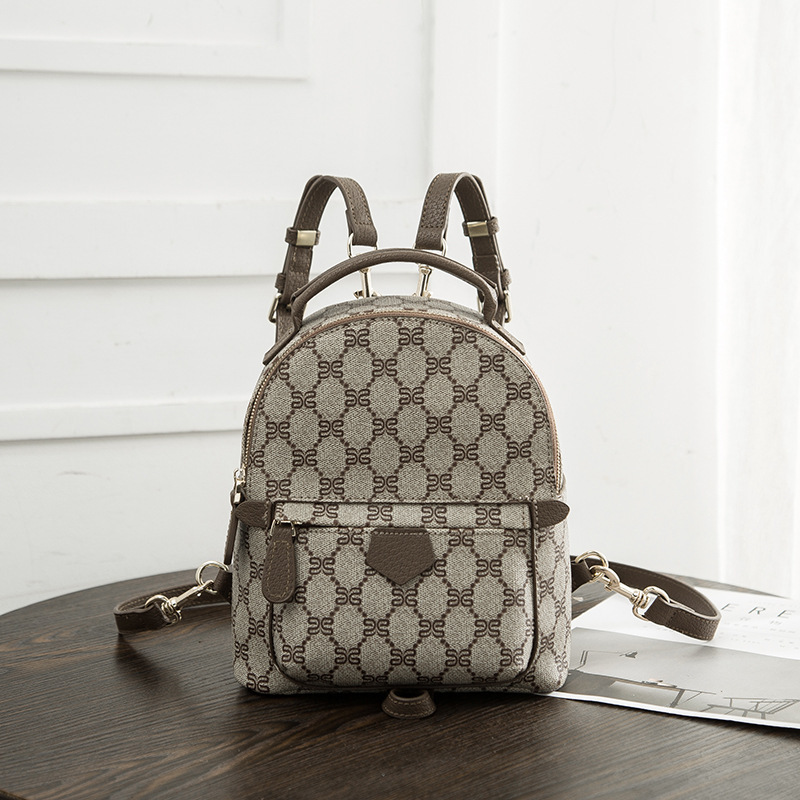 

Women Backpack Retro Printed Luggage Large Capacity Computer Bag Casual Outdoor mini Handbag Crossboby Shoulder School Bags 20-35cm, Good bags as pic