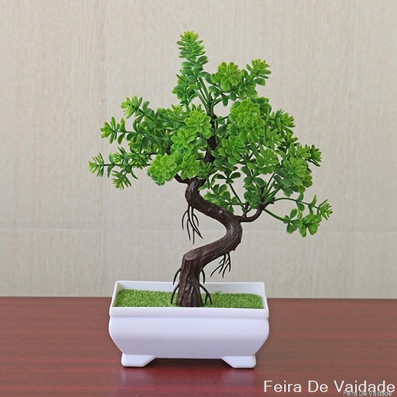 

Artificial Plants Potted Bonsai Green Small Tree Plants Fake Flowers Potted Table Ornaments For Home Garden Party Hotel Decor, H06
