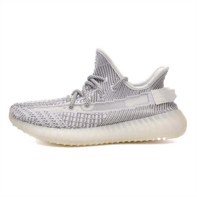 2022 V2 shoes D Static 3M Reflective soccer football basketball Gypsophila Running Shoes Beluga 2.0 Sesame Butter Yellow Cream Zebra Mens Womens-image-753745804