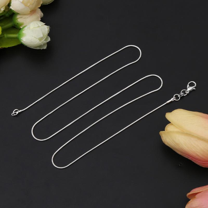 

Chains SanLan 1pcs Snake Chain, Silver