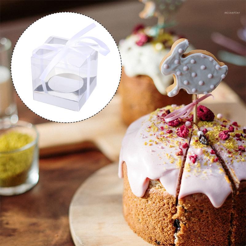 

Gift Wrap 24 Pcs 1 Bag Folding Packaging Boxes Nougat Candy With Ribbon