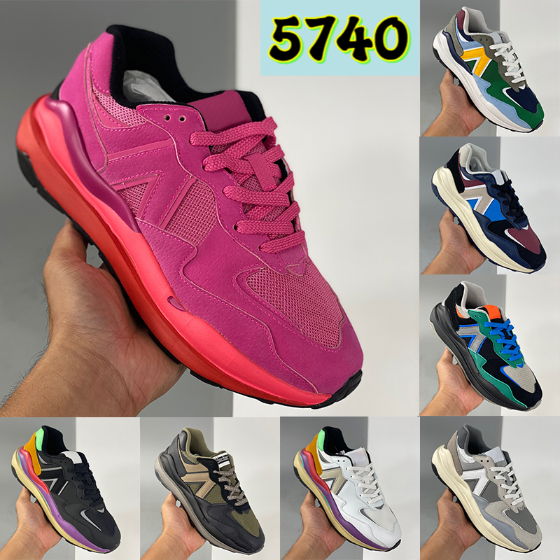 

2022 Newest 5740 mens Running Shoes black multi-color Carnival whiz grey Valentines day navy burgundy men women designer sneakers trainers, Bubble wrap packaging