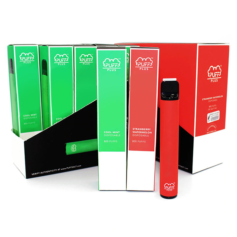

2021 Puff Plus Disposable vape pen Kit 800+Puff 550mAh Battery 3.2ml Cartridge Vape Empty Pen Portable Vaporizer PK Puff XXL Quick delivery