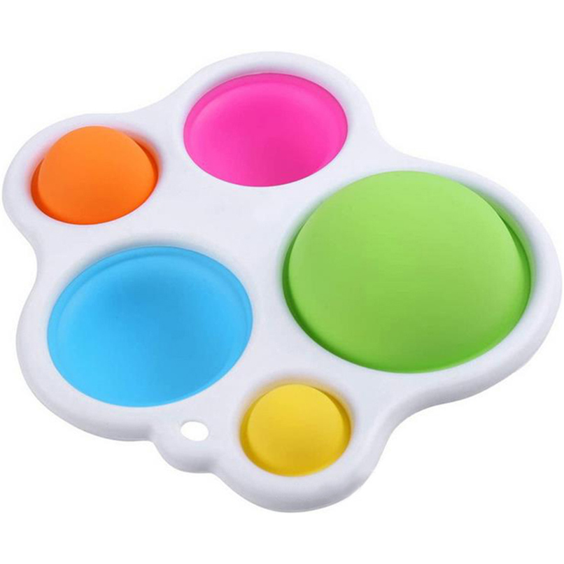 

Newest Simple Dimple Fidget Popper Toys, Pop It Fidget Push Pop Silicone Sensory Toys, Infant Early Education Attention Learning Toys DHL