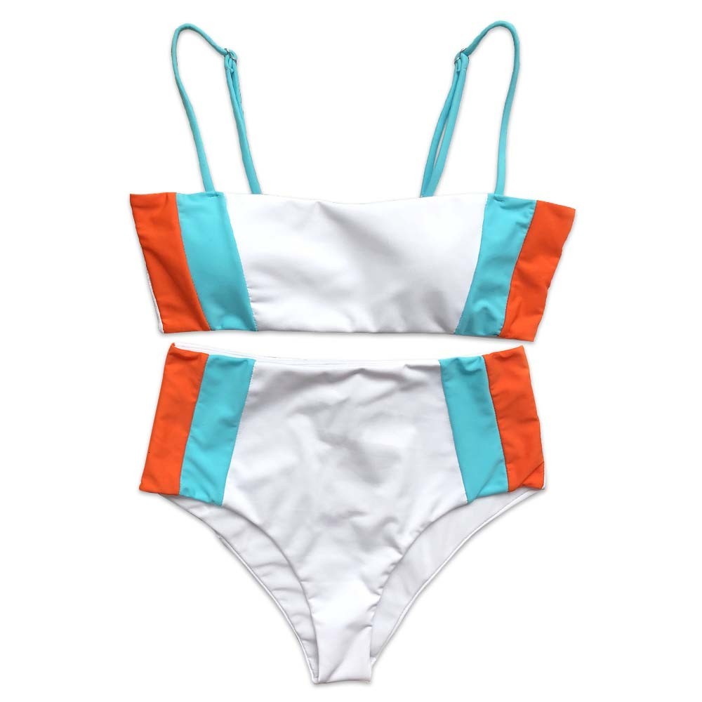 

2021 New Sexy Bikini Swimsuit Women Summer Swimwear Push Up Bikinis Set Female Biquini High Waist Swimming Suits for Bathing Suit H3gx, White