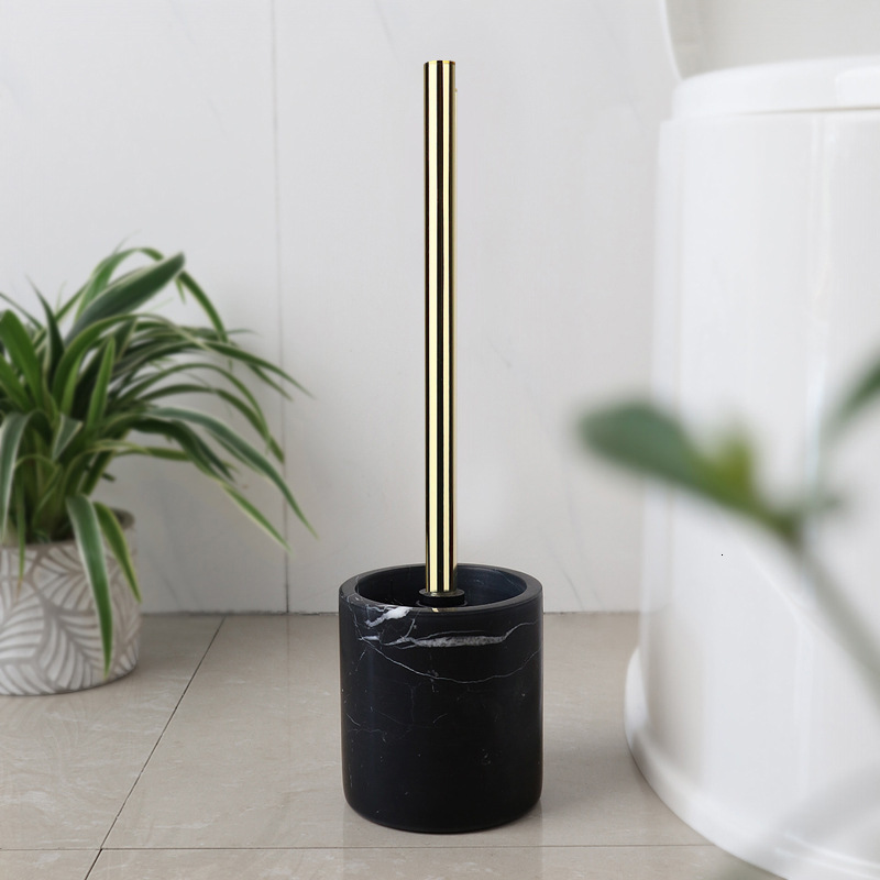 

2021 New Marble Bathroom Clearing Tool Lavatory Floor Type Toilet Brush Holder Bath Hardware Gold L7np, Red