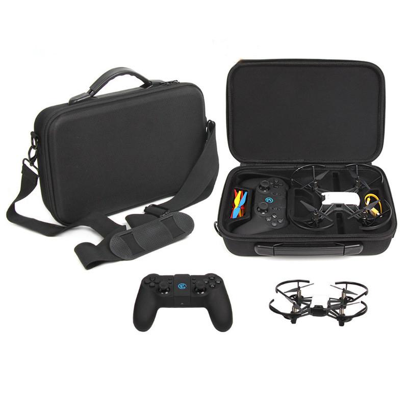 

Factory Portable Protective Box for DJI TELLO Camera Drone Storage Case Handheld Bag Carrying Kits for Controller Spare Parts, Black
