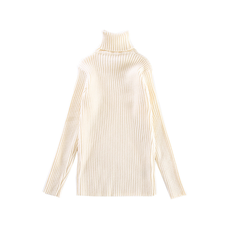 

Parent-child clothing girl sweater 2021 autumn and winter new children's clothing big children thick knit bottoming shirt children's sweater, Blue