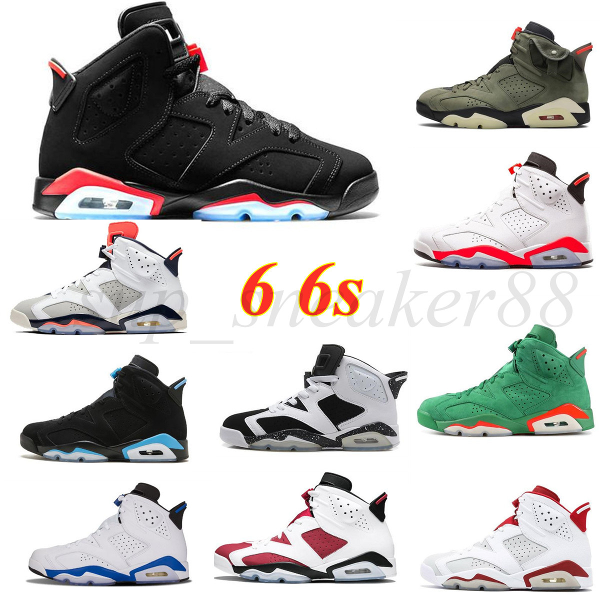 

Jumpman 6 6s Infrared Reflective Basketball shoes men women DMP UNC PE Millennial Pink mens Sports Hare Trainers Sneakers72ba#