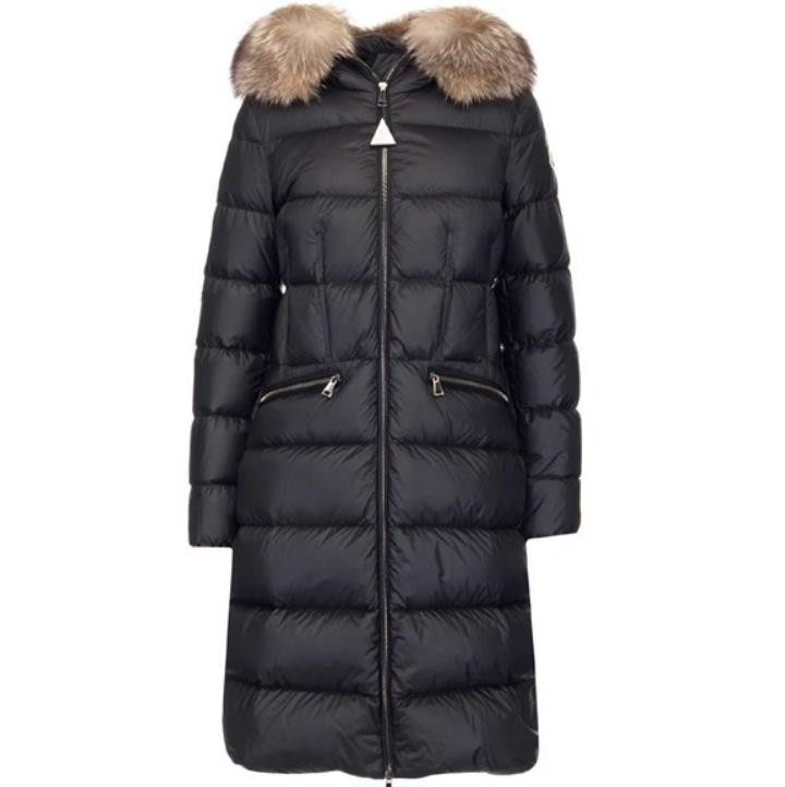 

Women Puffer Long Down Jacket Zipper Closure Pockets Snap Belt Warm Coat Classic Designer Lady Fur Hooded Winter Short Outwear, Down jacket dustbag