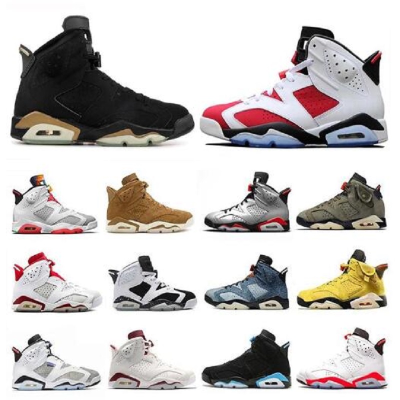 

3s 6 white shoes 6s basketball shoes men UNC Black Cat Infrared sport blue Maroon White Shoes Alternate Hare Oreo Chrome sport sneaker, # 5