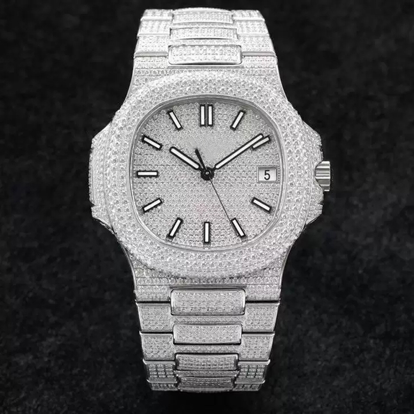 

R8 5719 V3 Edition Men's Deluxe Watch 40mm 324 Automatic Mechanical Movement Diamond Waterproof Super Night Sport Designer Christmas Gift Wristwatches, Box