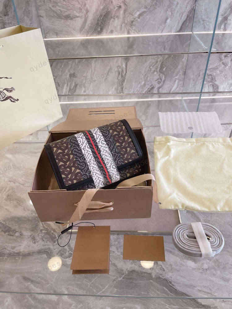 

women's bags striped saddle shoulder messenger 21cm designer handbags tote