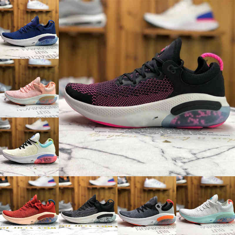 

Wholesale High Quality Joyride Run FK Men Running Shoes Triple Black White Platinum Tint University Red Racer Blue Airs Trainer Sports Utili