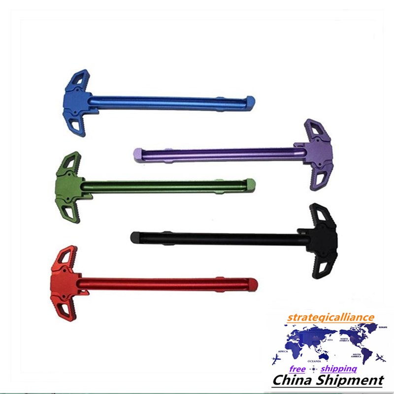 

Black Charging Handle Tool Parts for AR-15 M4 Metal Handle