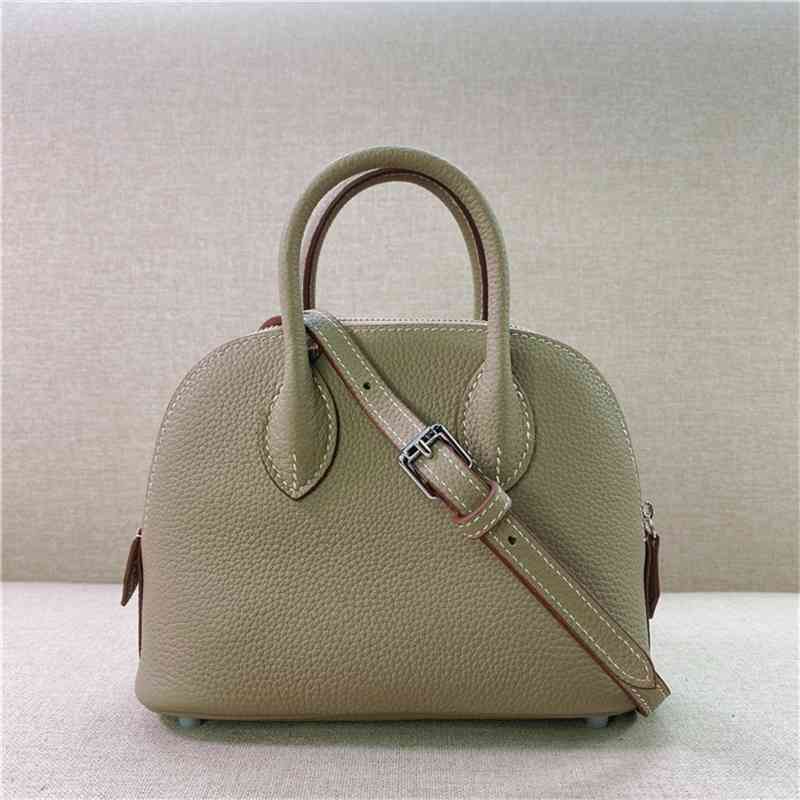 

Women Luxurys Designers Bags 2021 mini Togo head leather lychee shell Designer Handbag Handbags Totes Crossbody Bag