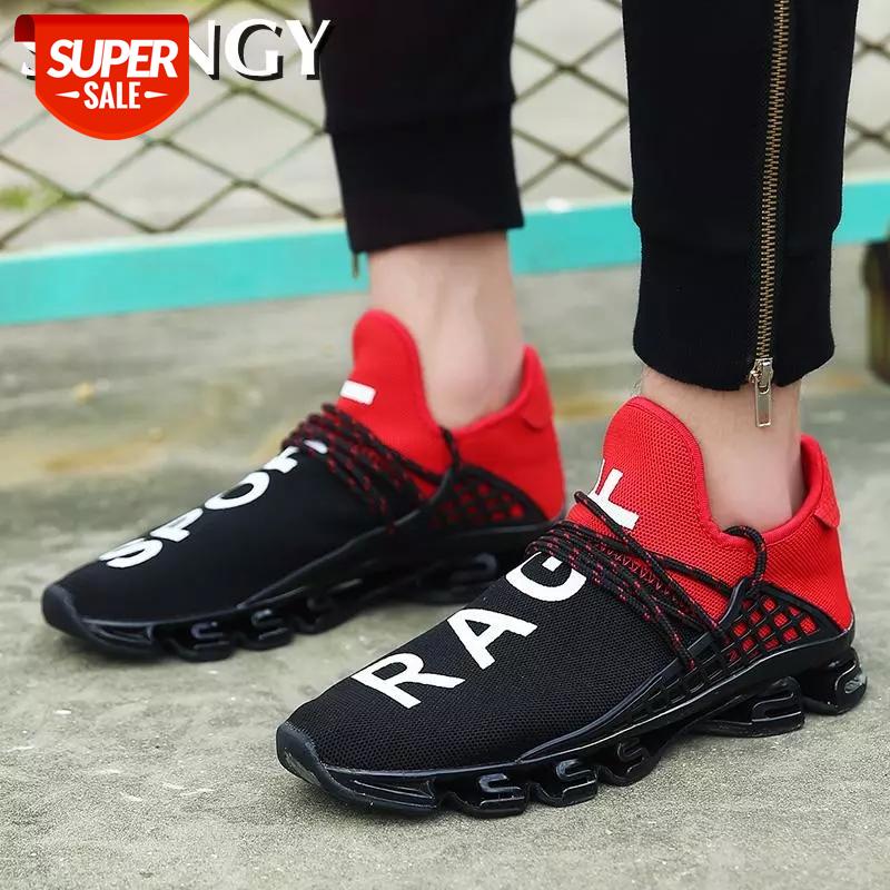 

2020Fashion Sneakers Shoes Men Casual Shoes Comfort Breathable Soft Mesh Men Outdoor Sports Tenis Training For #5I0g