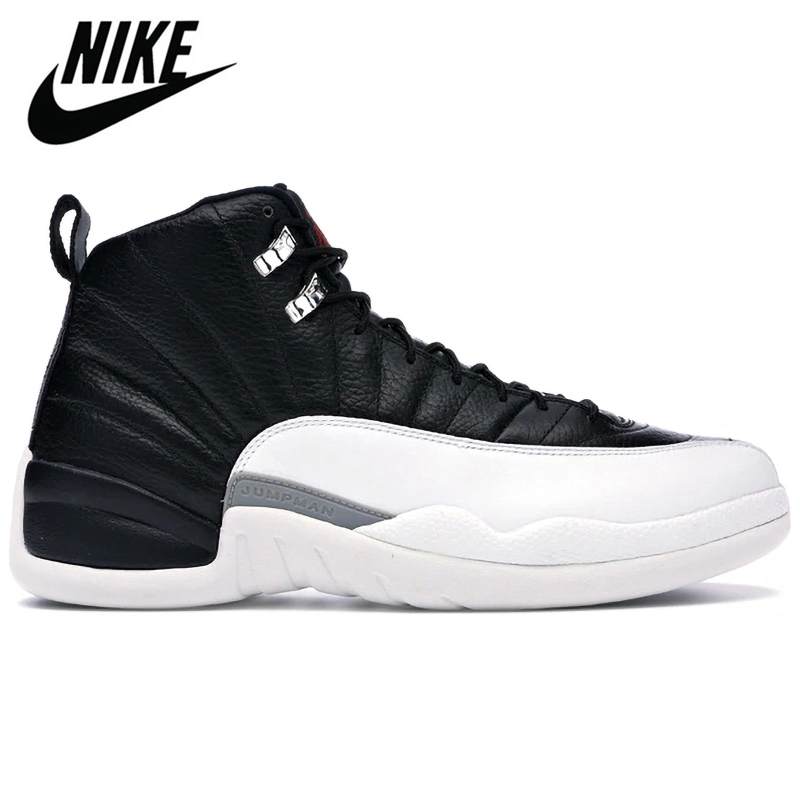 

Basketball shoes 12s Master Dark Grey Yellow Blue Tinker Indigo WINTERIZED FIBA Sample sneaker mens Sport