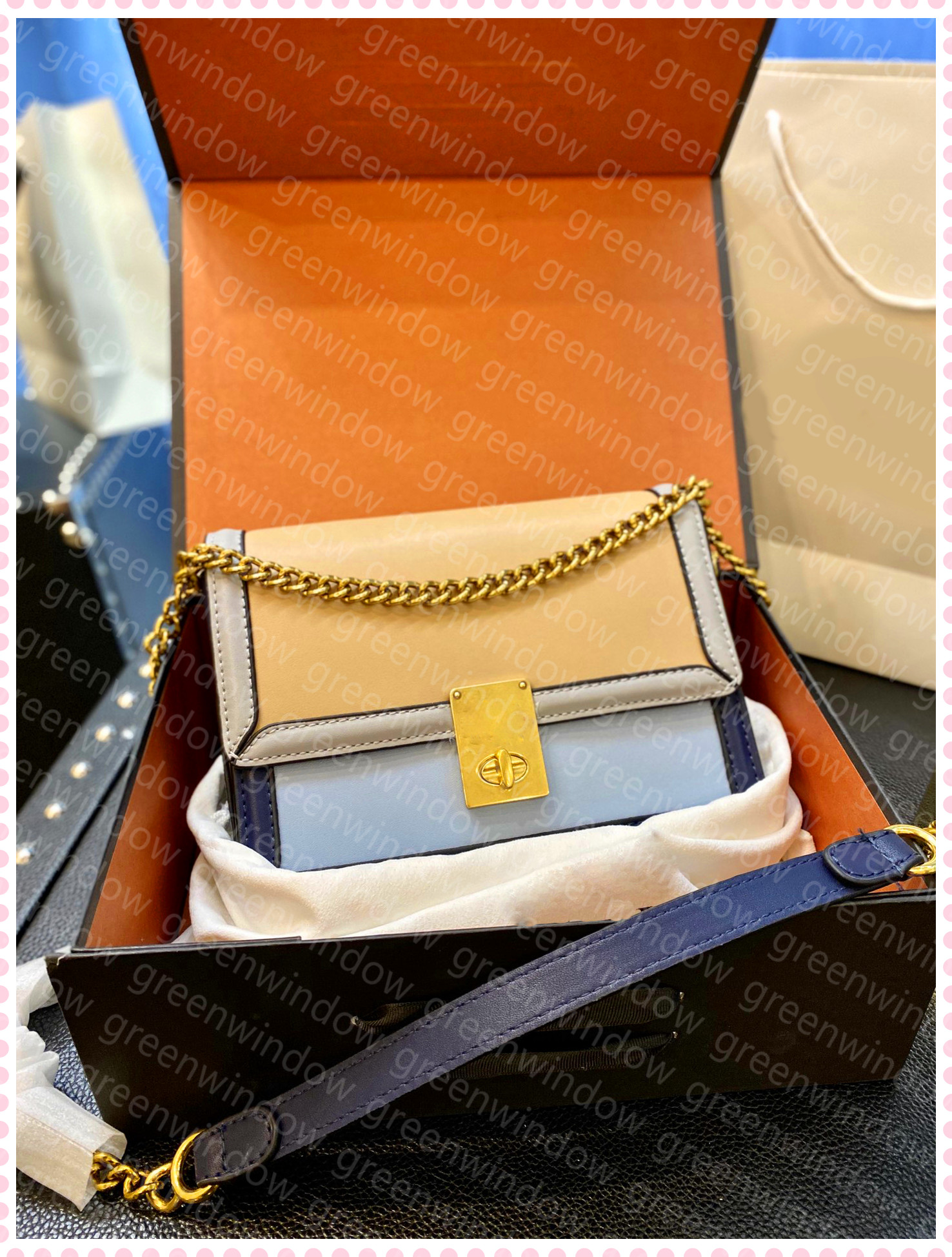 

Women Luxurys Designers Bags 2021 Temperament Purses Crossbody Bag Messenger Trendy Fashion Style Saddle Shoulder Dq 21030401DQ