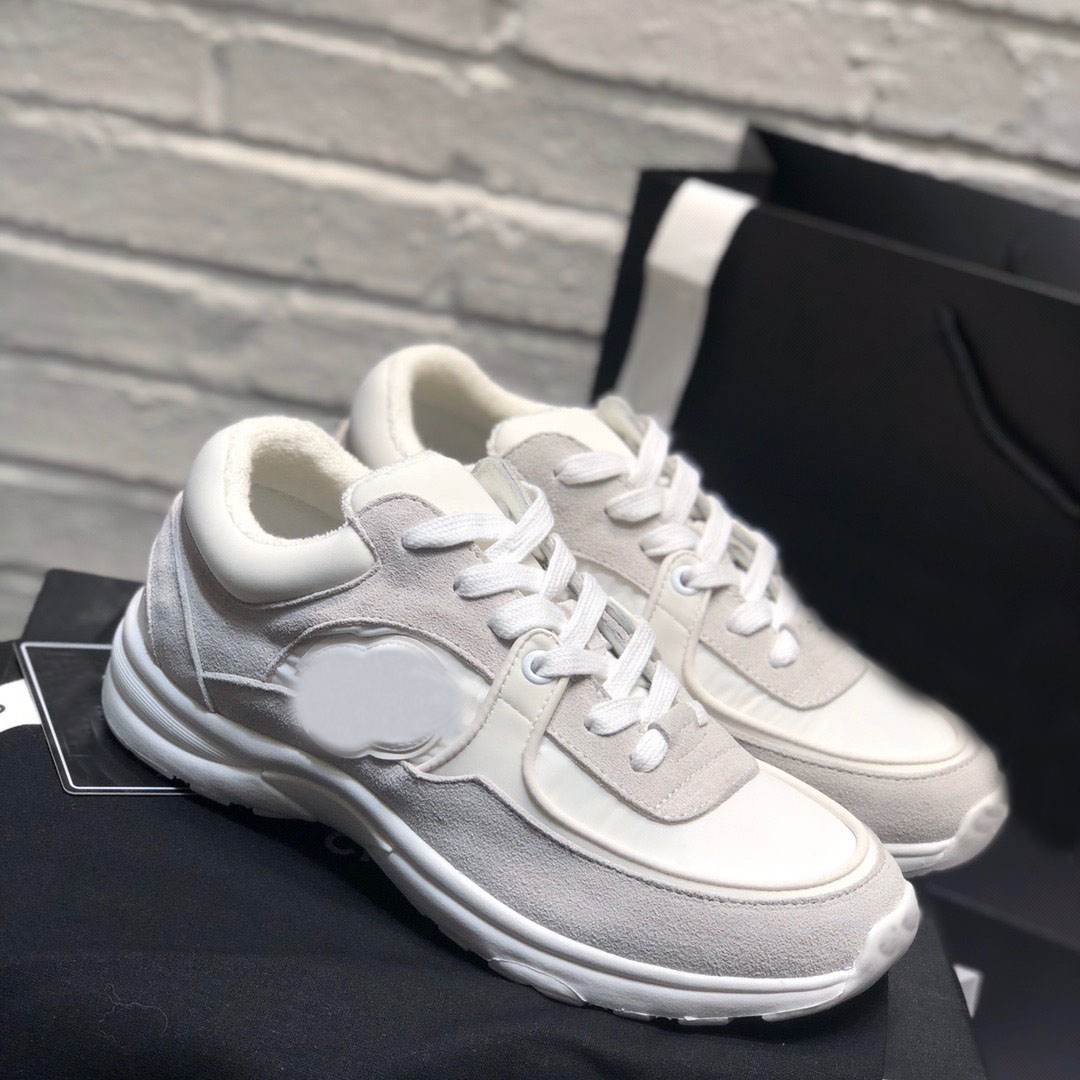 

2021 RUN AWAY Women Designer sneakers Luxury leathe r casual shoe s men shoes genuine leather fashion Mixed color original box 8888