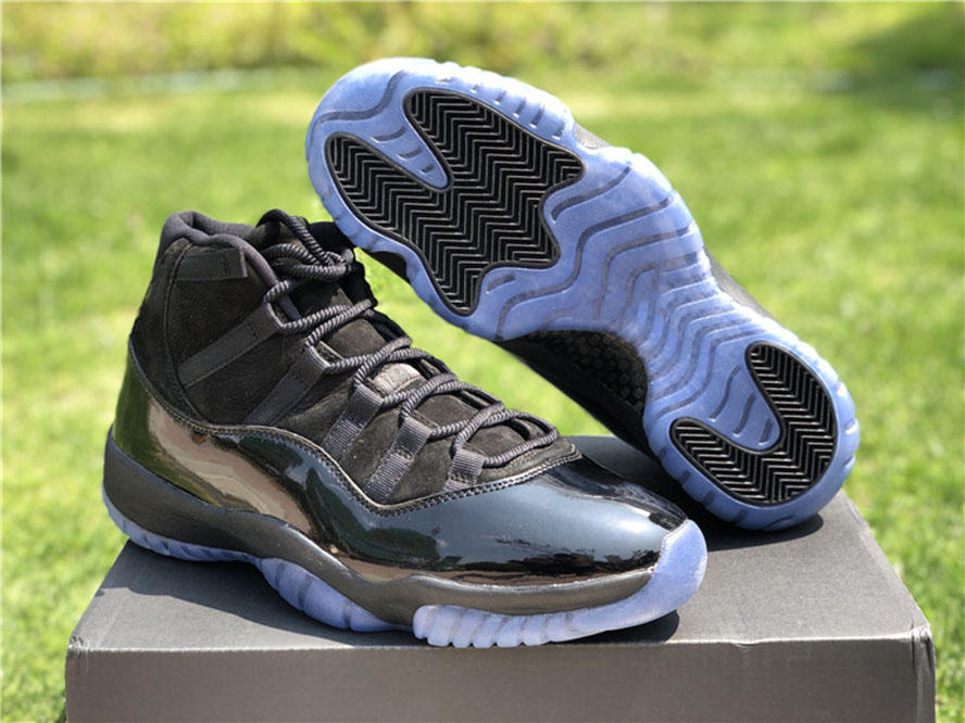 

Mens Basketball Shoes Jumpman 11 11S Cap and Gown Sneaker Style Pure Black Luxurys Designers Sneakers Sports With Box Size 40.5-47.5, #2