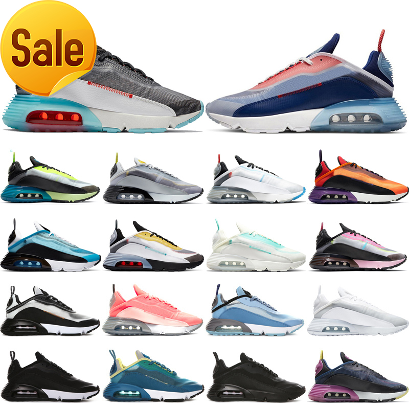 

36-46 classic 2090 men women running shoes Pure Platinum Magma Orange Bleached Aqua Laser Blue Aurora Green mens trainers sports sneakers 36-45, #1 pure platinum