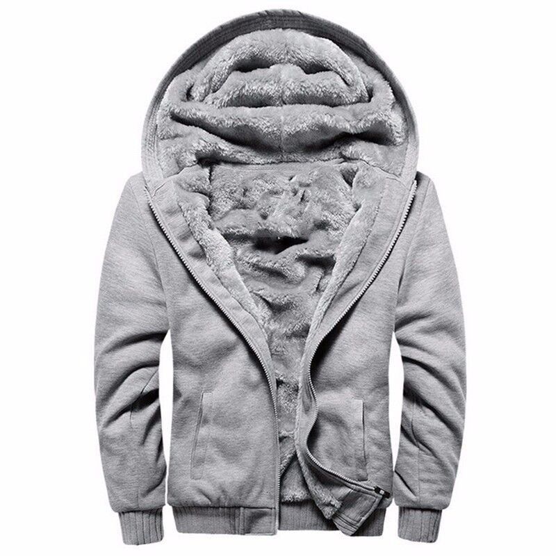 

2021 New -5xl Large Us/eur Size Winter Casual Men's Sweatshirt Hooded Jackets Coat Man Hoodi Warm Plus Thick Fleece Hoodies S6cx, Red