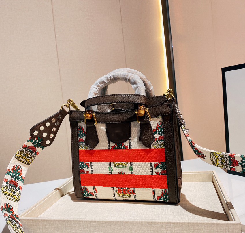 

Fashion Tote Bags Designer Shoulder Bag Leather Mini Handbag Classic Print Handbags Shoulder Bag 20*16*10cm Luxury Bags, Box