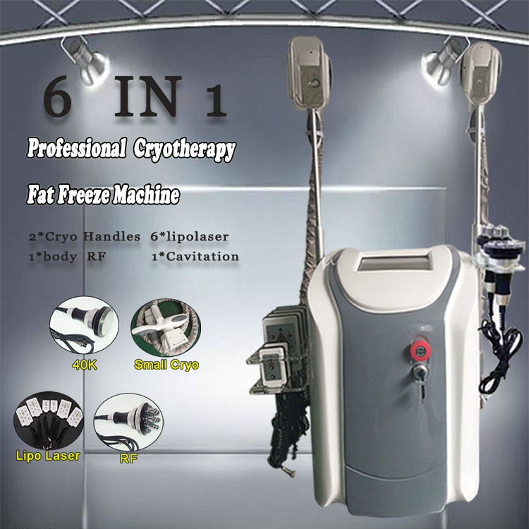 

Best result New Portable Cryolipolysis Fat Freezing Slimming Machine Cryotherapy Ultrasound RF Liposuction Lipo Laser RF Machine