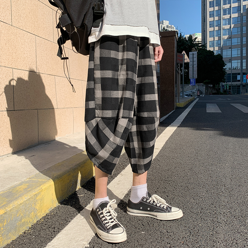 

New Dropshipping Men Harajuku Harem 2021 Mens Summer Cotton Linen Joggers Pants Male Vintage Chinese Style Sweatpants Fashions S3fb O7i0, Red