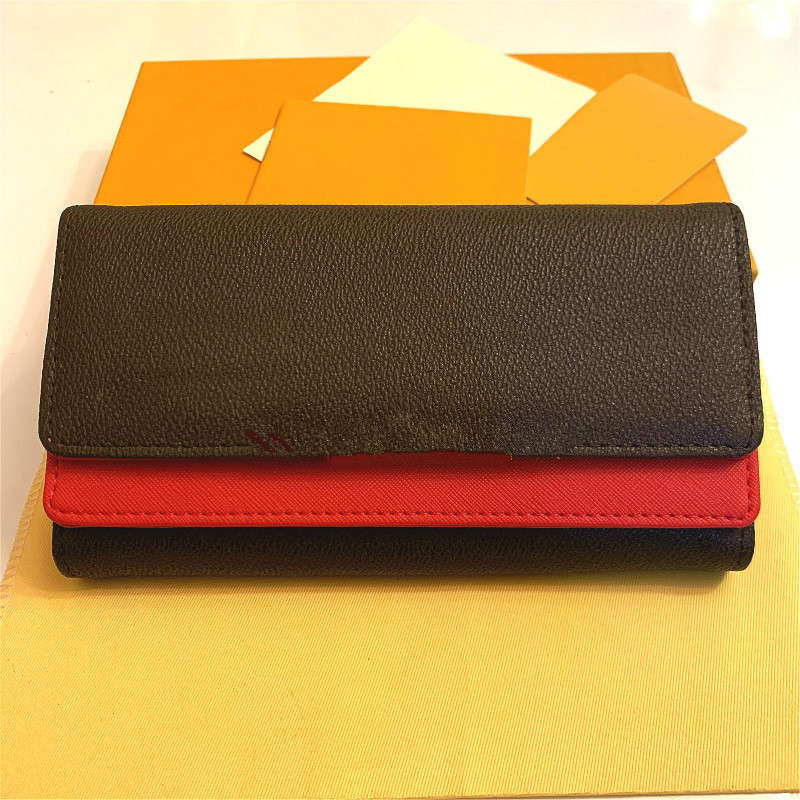 

Purses Fashion New Simple Square Card Holder Black Color Lady Wallet Multi-function Multi-card Bag Wallets