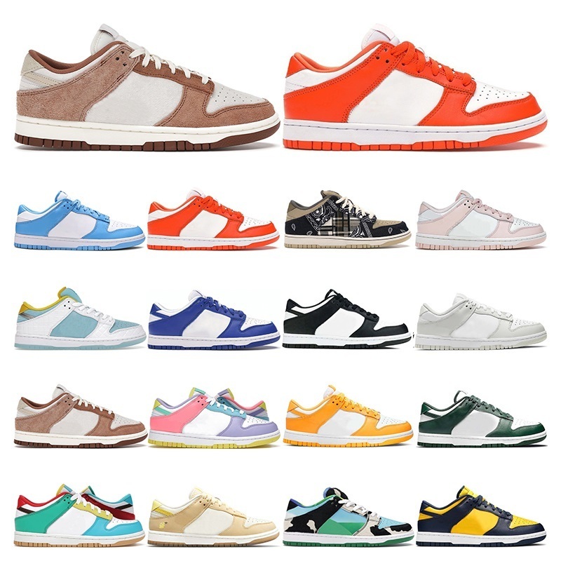 

dunk sb low Running Shoe for mens women black white university bule Michigan Varsity Green Orange Pearl Strike sport sneakers trainers