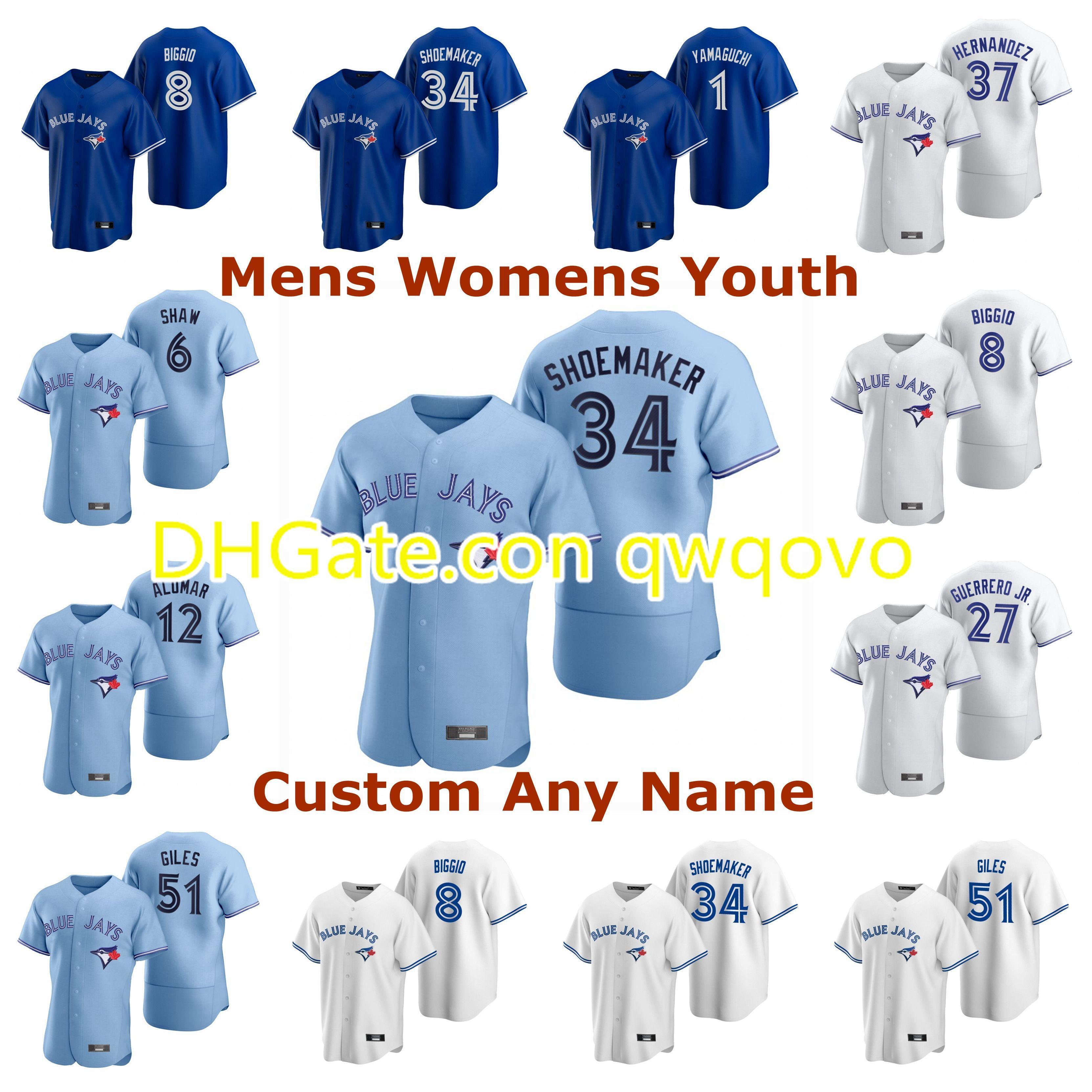 

Baseball Jerseys Jonathan Davis Jersey Derek Fisher Randal Grichuk Lourdes Gurriel Jr. Teoscar Hernandez Roy Halladay Roberto Kids Youth, Mens 2020 flex base white