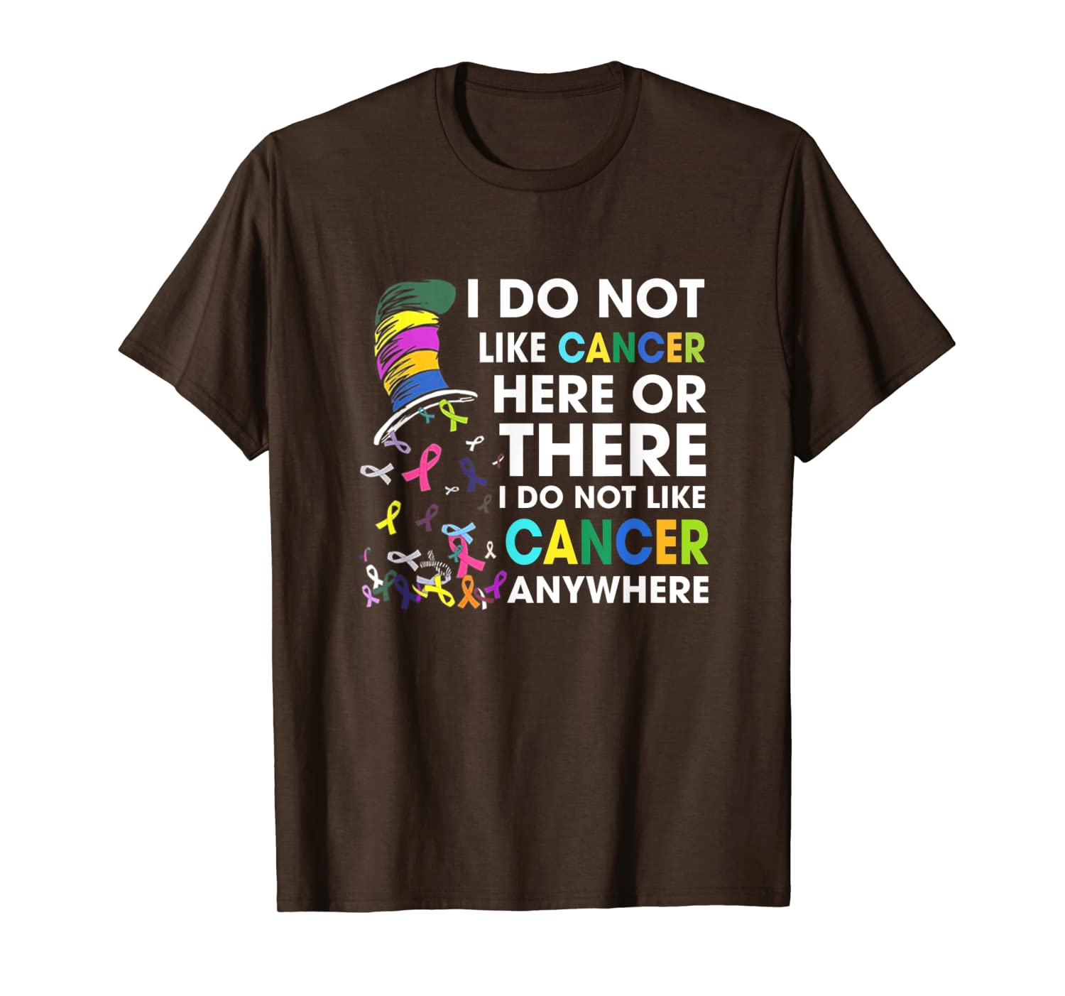 

i do not like cancer - perfect cancer gift t-shirt, White;black