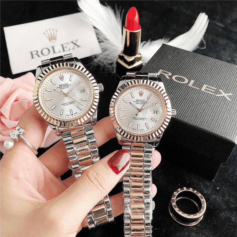 

Luxurys designers fashion watches Dial Calendar Stainless Steel Folding Clasp Master Male Mens and womens gift Watch -r6 rolexwatch rolex