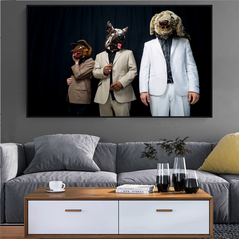 

Abstract character canvas painting on the wall art posters and prints modern decorative painting No Frame